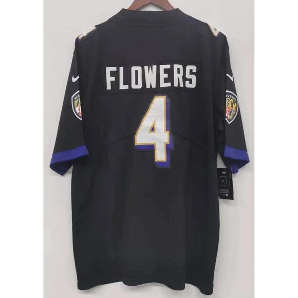 Zay Flowers Baltimore Ravens Nike Jersey black - Picture 2 of 2